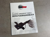 SAWSTOP Schiebeschlitten für PCS - 1250mm Schnittkapazität - TSA-SA48-I