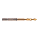 Milwaukee SHOCKWAVE Metallbohrer HSS-G RED HEX Titan 1/4" – Produktbild 7