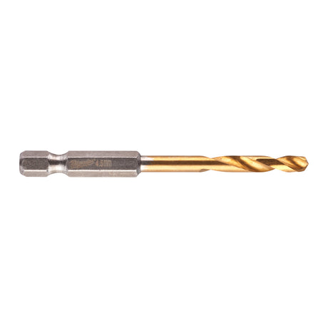 Milwaukee SHOCKWAVE Metallbohrer HSS-G RED HEX Titan 1/4" – Produktbild 7