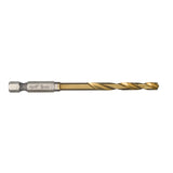 Milwaukee SHOCKWAVE Metallbohrer HSS-G RED HEX Titan 1/4" – Produktbild 9