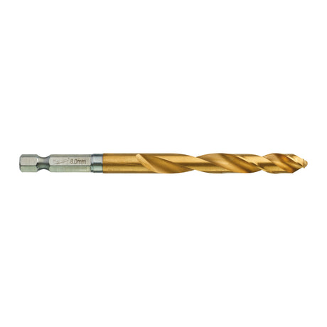 Milwaukee SHOCKWAVE Metallbohrer HSS-G RED HEX Titan 1/4" – Produktbild 15