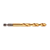 Milwaukee SHOCKWAVE Metallbohrer HSS-G RED HEX Titan 1/4" – Produktbild 16