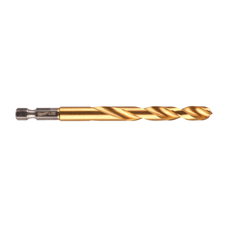 Milwaukee SHOCKWAVE Metallbohrer HSS-G RED HEX Titan 1/4" – Produktbild 16
