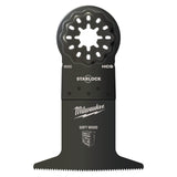 Milwaukee Multitool Starlock Tauchsägeblatt für Schnitte in Holz 65 x 42 mm – Produktbild 1