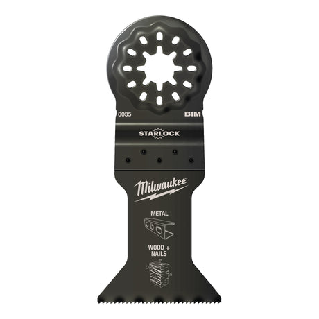 Milwaukee Multitool Starlock Bi-Metall Tauchsägeblatt Multimaterial 43 x 47 mm – Produktbild 1