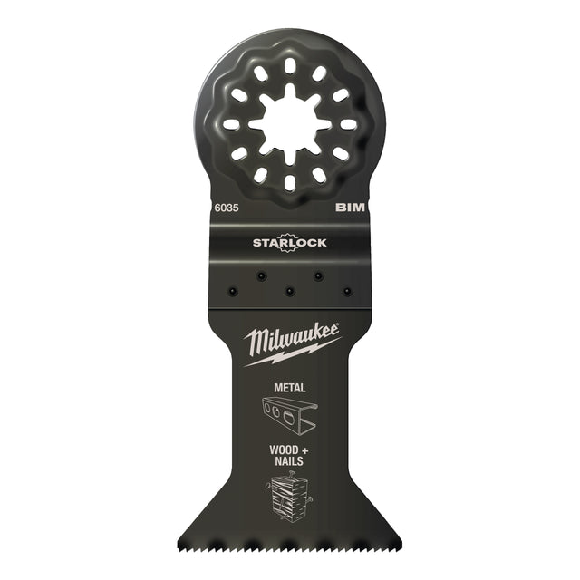 Milwaukee Multitool Starlock Bi-Metall Tauchsägeblatt Multimaterial 43 x 47 mm – Produktbild 1