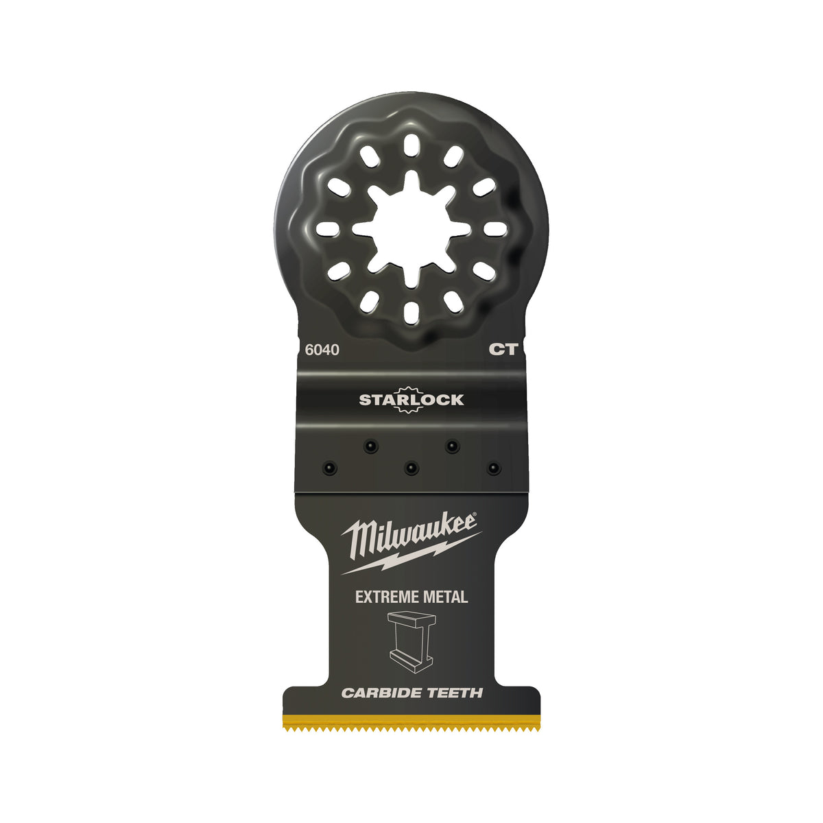Milwaukee Multitool Starlock Titan-HM-Tauchsägeblatt Multimaterial 35 x 32 mm – Produktbild 1