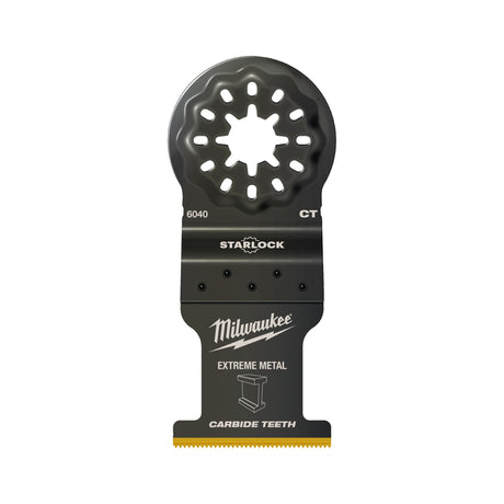 Milwaukee Multitool Starlock Titan-HM-Tauchsägeblatt Multimaterial 35 x 32 mm – Produktbild 1