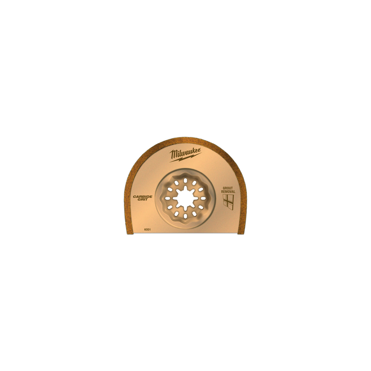 Milwaukee Multitool Starlock Sägeblatt HM-bestückt zum Entfernen von Fugen 75 x 20 x 2.2 mm – Produktbild 1