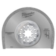 Milwaukee Multitool Starlock Sägeblatt Diamant bestückt zum Entfernen von Fugen 75 x 25 x 1.2 mm – Produktbild 1