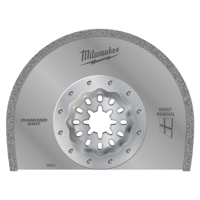 Milwaukee Multitool Starlock Sägeblatt Diamant bestückt zum Entfernen von Fugen 90 x 25 x 2.2 mm – Produktbild 1