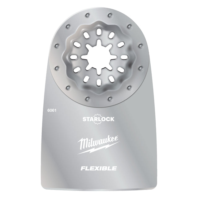 Milwaukee Multitool Starlock flexibler Spachtel zum Entfernen von Lack und Kleber – Produktbild 1