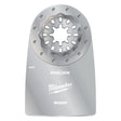 Milwaukee Multitool Starlock fester Spachtel zum Entfernen von Lack und Kleber – Produktbild 1