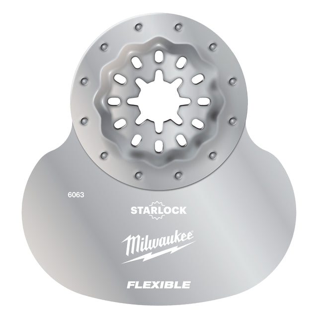 Milwaukee Multitool Starlock Schneidmesser Pilzform zum Schneiden von Silikon und weichem Kitt – Produktbild 1