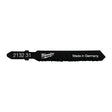 Milwaukee Stichsägeblatt Spezial für abrasives Material/Gusseisen 54mm – K30 T130RIFF – Produktbild 1