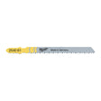 Milwaukee Stichsägeblatt Holz splitterfreie Schnitte 75mm – Zahnteilung 2.5 mm T101B – Produktbild 1