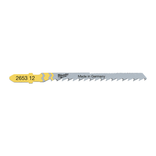 Milwaukee Stichsägeblatt Holz Kurvenschnitte 75mm – Zahnteilung 4/1.2 mm – Produktbild 1
