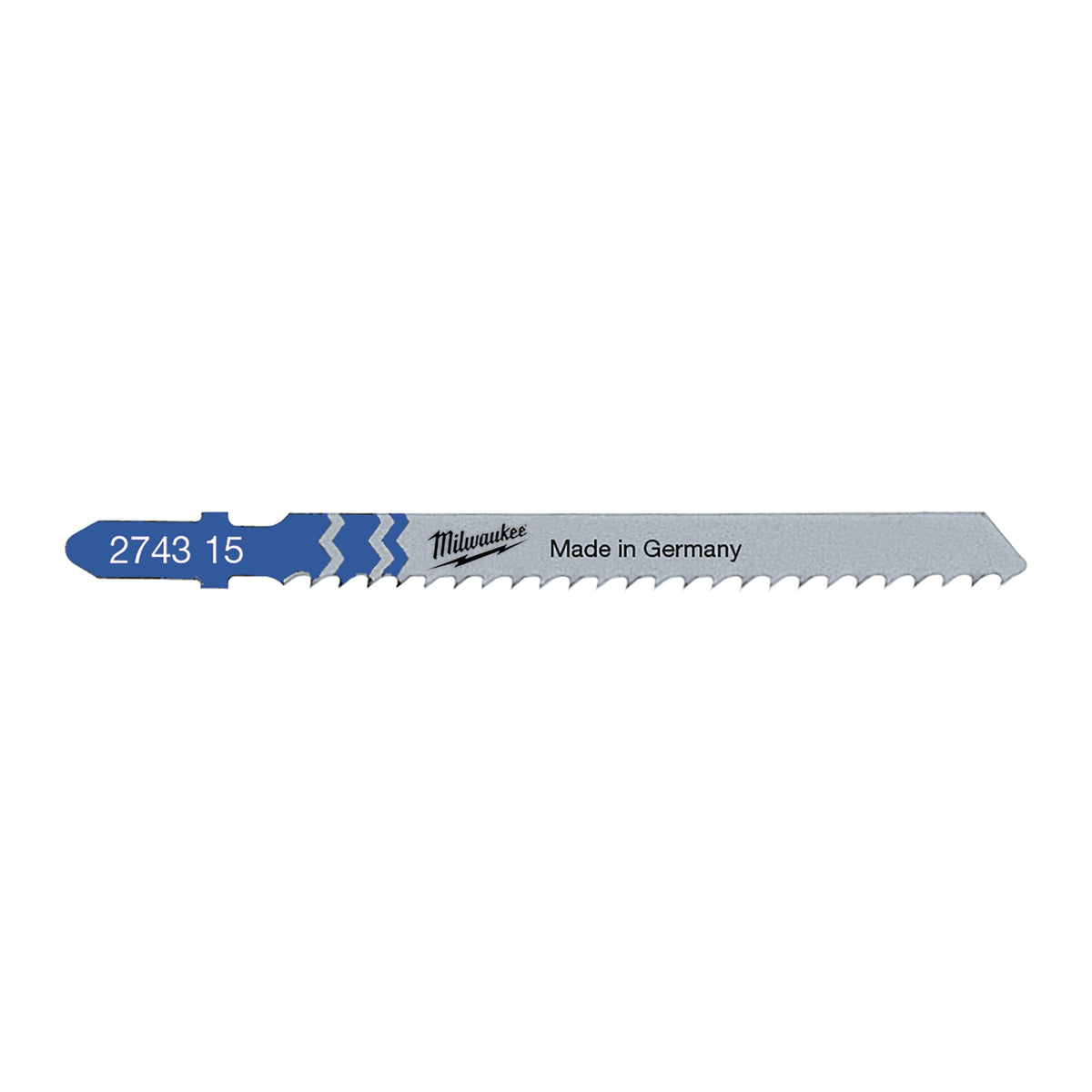 Milwaukee Stichsägeblatt Metall für Schnitte in Aluminium 75mm – Zahnteilung 3 mm T127D – Produktbild 1