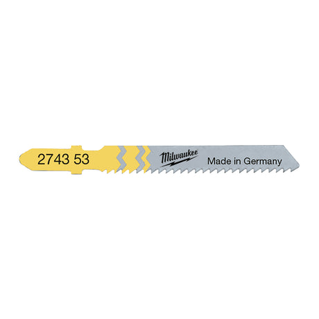 Milwaukee Stichsägeblatt Holz und Kunststoff 50mm – Zahnteilung 2 mm T119B – Produktbild 1