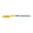 Milwaukee Stichsägeblatt Holz Kurvenschnitte 50mm – Zahnteilung 2 mm T119BO – Produktbild 1
