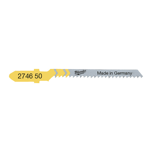 Milwaukee Stichsägeblatt Holz Kurvenschnitte 50mm – Zahnteilung 2 mm T119BO – Produktbild 1