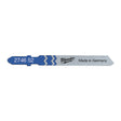 Milwaukee Stichsägeblatt Metall 55mm – Zahnteilung 0.7 mm T118G – Produktbild 1
