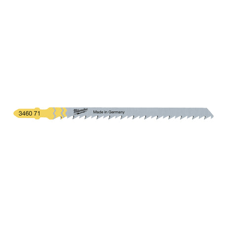 Milwaukee Stichsägeblatt Holz splitterfreie Schnitte 105mm – Zahnteilung 4 mm T301DL – Produktbild 1