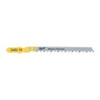 Milwaukee Stichsägeblatt Holz Kurvenschnitte 75mm – Zahnteilung 4 mm T244D – Produktbild 1