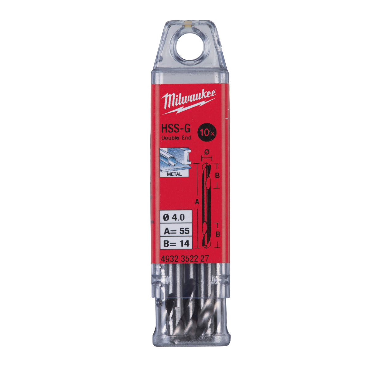 Milwaukee Metallbohrer HSS-G Doppelend – Produktbild 15