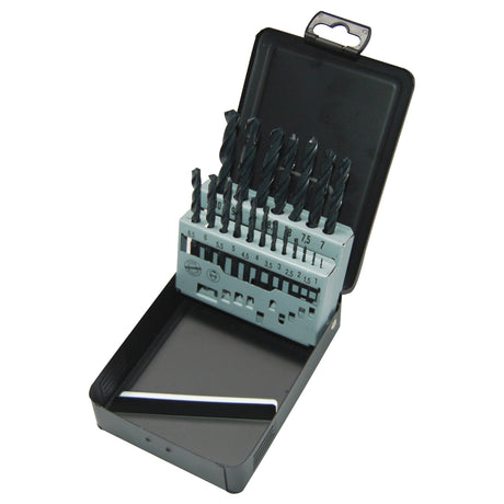 Milwaukee Metallbohrerkassette HSS-R DIN 338 Set – 19-teilig – Produktbild 1