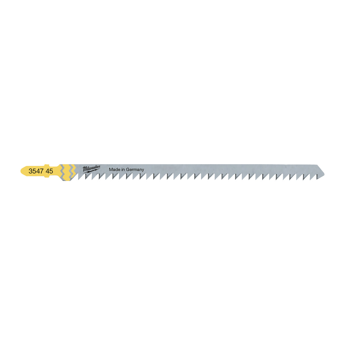 Milwaukee Stichsägeblatt Holz schnelle Schnitte 155mm – Zahnteilung 4 mm T744D – Produktbild 1