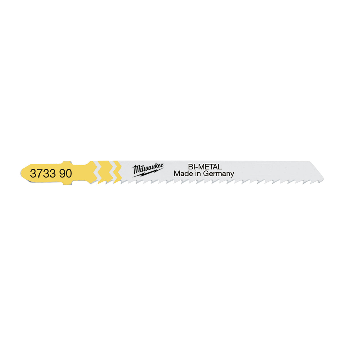 Milwaukee Stichsägeblatt Holz splitterfreie Schnitte Bi-Metall 75mm – Zahnteilung 2.5 mm T101BF – Produktbild 1