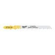 Milwaukee Stichsägeblatt Holz schnelle Schnitte Bi-Metall 75mm – Zahnteilung 4 mm T144DF – Produktbild 1
