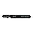 Milwaukee Stichsägeblatt Metall für Schnitte in Edelstahl 50mm – Zahnteilung 1.1 mm T118AHM – Produktbild 1