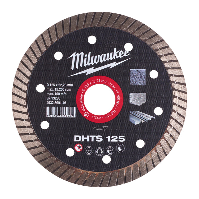Milwaukee Diamanttrennscheibe DHTS 125 mm – Produktbild 1