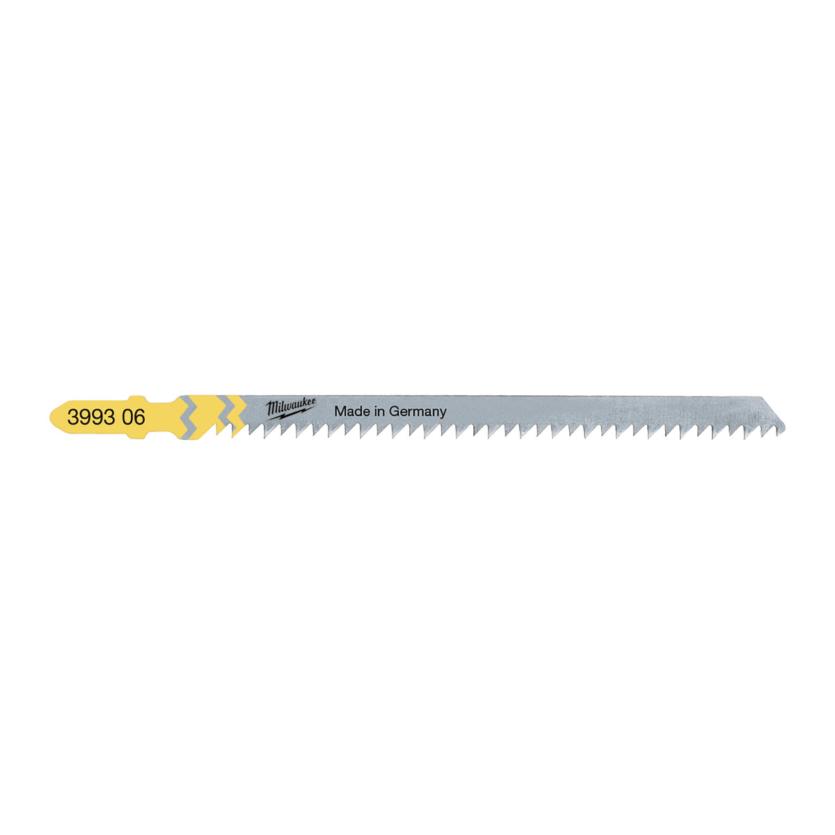 Milwaukee Stichsägeblatt Holz splitterfreie Schnitte 105mm – Zahnteilung 3 mm T301CD – Produktbild 1