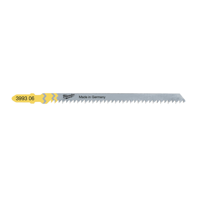 Milwaukee Stichsägeblatt Holz splitterfreie Schnitte 105mm – Zahnteilung 3 mm T301CD – Produktbild 1