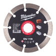 Milwaukee Diamanttrennscheibe DU 115 mm – Produktbild 1