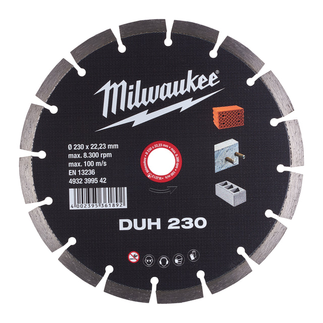 Milwaukee Diamanttrennscheibe DUH 230 mm – Produktbild 1