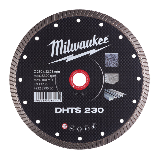 Milwaukee Diamanttrennscheibe DHTS 230 mm – Produktbild 1