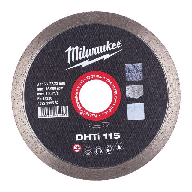 Milwaukee Diamanttrennscheibe DHTi 115 mm – Produktbild 1