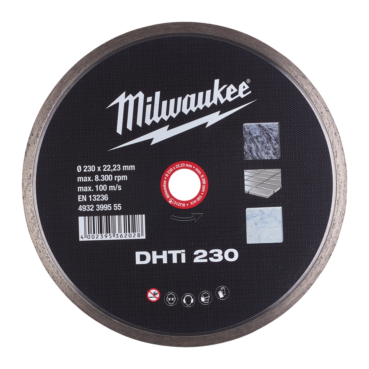 Milwaukee Diamanttrennscheibe DHTi 230 mm – Produktbild 1