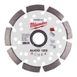 Milwaukee Speedcross Diamanttrennscheibe AUDD 125 mm – Produktbild 1