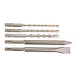 Milwaukee SDS-Plus Bohrer- und Meißel-Set 5-teilig – Produktbild 1