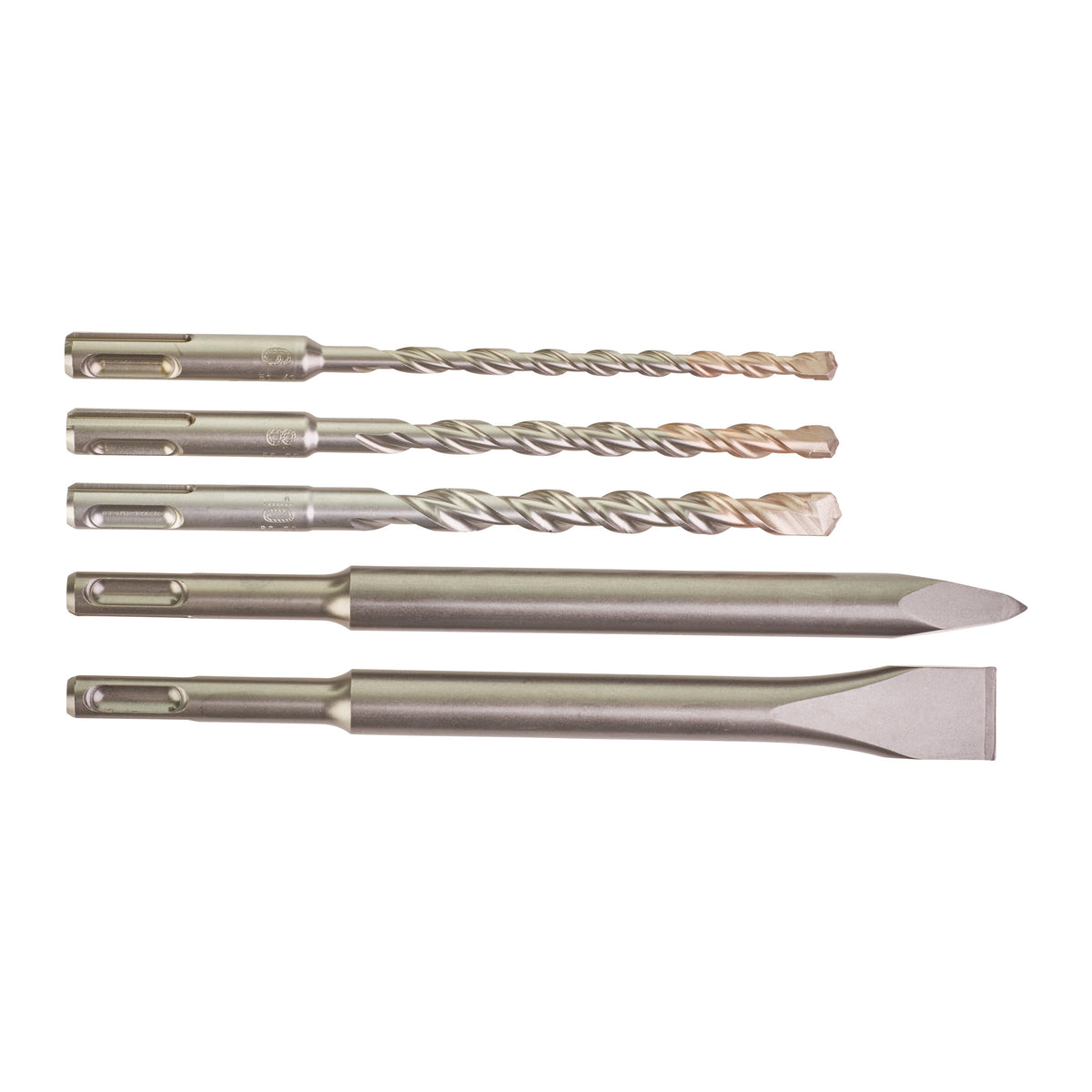 Milwaukee SDS-Plus Bohrer- und Meißel-Set 5-teilig – Produktbild 1