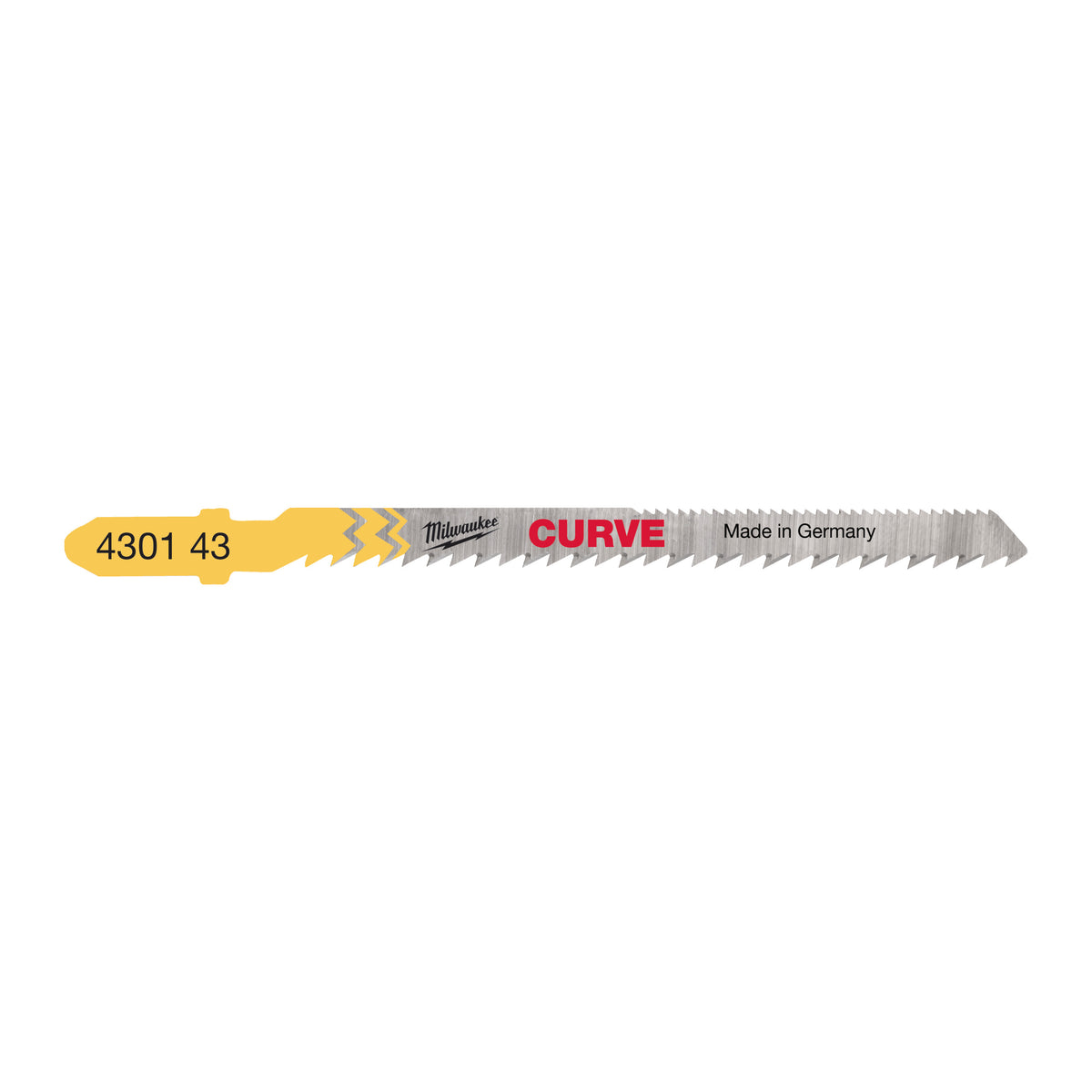 Milwaukee Stichsägeblatt Holz Kurvenschnitte 75mm – Zahnteilung 2.5 mm – Produktbild 1