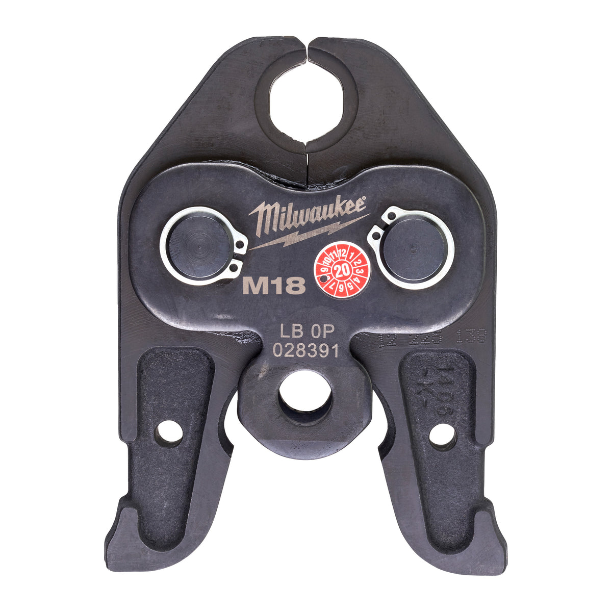 Milwaukee Pressbacke J18-M18 Nennweite M18 für 18 V Presswerkzeug – Produktbild 1