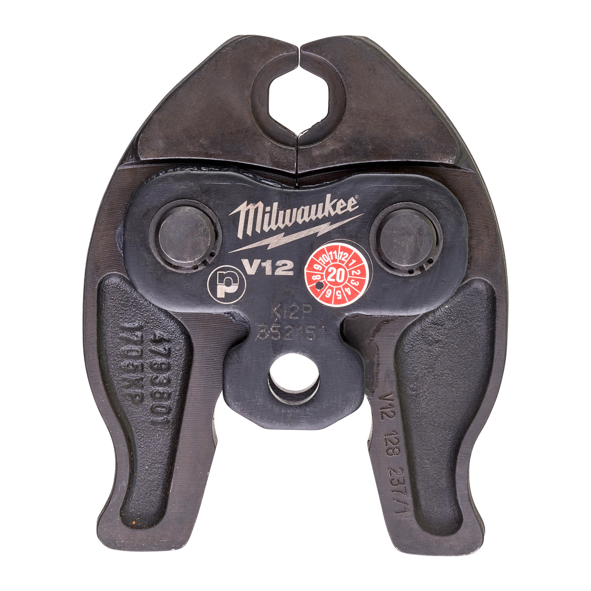 Milwaukee Pressbacke J12-V12 Nennweite V12 für 12 V Presswerkzeug – Produktbild 1