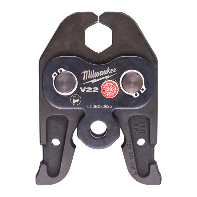 Milwaukee Pressbacke J18-V22 Nennweite V22 für 18 V Presswerkzeug – Produktbild 1