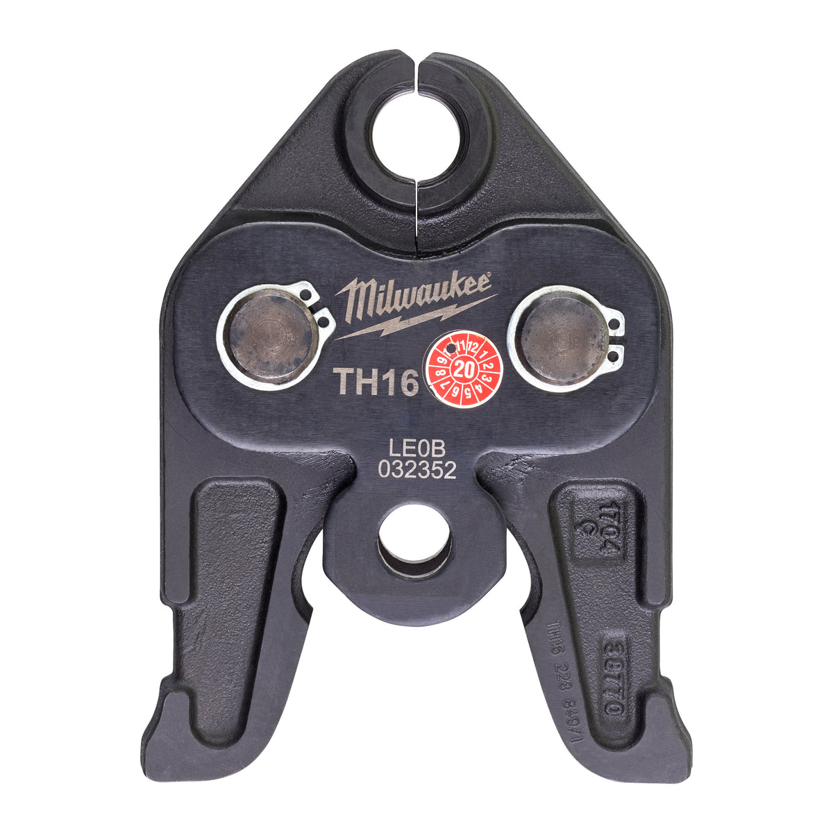 Milwaukee Pressbacke J18-TH16 Nennweite TH16 für 18 V Presswerkzeug – Produktbild 1